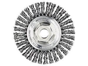 Dualife Stb-623 Stringer Bead Twist Knot Wire Wheel, 6" Dia Dualife Stb-623 Stringer Bead Twist Knot Wire Wheel, 6" Dia