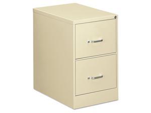 Two-Drawer Economy Vertical File, 18-1/4W X 26-1/2D X 29H, Putty Two-Drawer Economy Vertical File, 18-1/4W X 26-1/2D X 29H, Putty