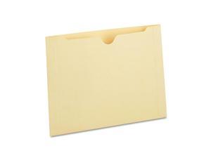Manila File Jackets with Reinforced Tabs Universal 73500 Letter One Inch Expansion 