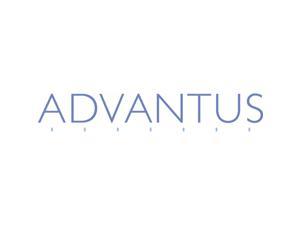 Advantus 37371 Super Stacker Divided Storage Box, Clear W/Blue Tray/Handles, 10.3 X 14.25X 6.5