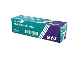 PVC Film Roll with Cutter Box, 18" x 2000 ft, Clear 914 PVC Film Roll with Cutter Box, 18" x 2000 ft, Clear 914