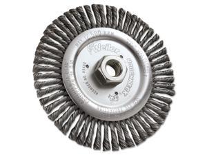 Dualife Stb-6 Stringer Bead Twist Knot Wire Wheel, 6" Dia, .02 Wire Dualife Stb-6 Stringer Bead Twist Knot Wire Wheel, 6" Dia, .02 Wire