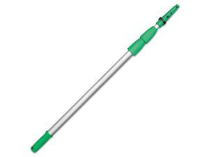 Opti-Loc Aluminum Extension Pole 20 ft Three Sections Green/Silver
