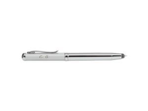 ACCO BRANDS 4-In-1 Laser Pointer With Stylus/pen/led Light, Class 2, Projects 984 Ft, Silver