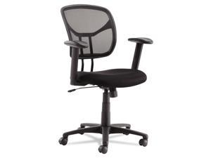 Oif Swivel/Tilt Mesh Task Chair Height Adjustable T-Bar Arms Black/Chrome MT4818 Oif Swivel/Tilt Mesh Task Chair Height Adjustable T-Bar Arms Black/Chrome MT4818