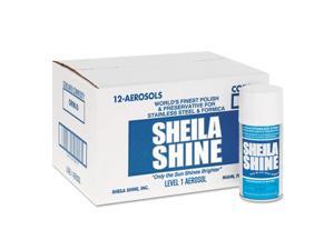 Sheila Shine - SS10 - Stainless Steel Cleaner & Polish, 10oz Aerosol, 12/Carton Sheila Shine - SS10 - Stainless Steel Cleaner & Polish, 10oz Aerosol, 12/Carton