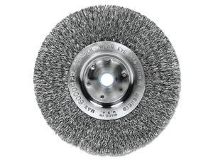 Trulock Tln-6 Narrow-Face Crimped Wire Wheel, 6" Dia, .014 Wire Trulock Tln-6 Narrow-Face Crimped Wire Wheel, 6" Dia, .014 Wire