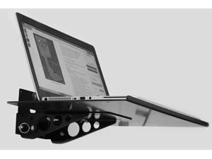 SDS iMount 3.0 Wall or Arm Mount Laptop Tray 12x16 Tray w/Tilt and Fold up, Great for Small Spaces.