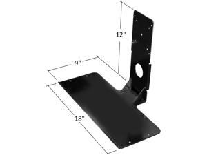 SDS iMount 2.0 Premium Aluminum Keyboard Mounting Bracket Uses 100 or 75 VESA On Monitors, Perfect for Tight Spaces, Doctors, Dentist, Government Offices, Military, Warehouses Anyplace, Save Money