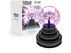 Plasma Ball 20 Popular Science Lightning Orb Touch Sound STEAM Toy WOW Stuff