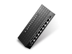 8 Port Gigabyte Ethernet Switch Desktop Ethernet Splitter Hub Plug and Play - axGear 8 Port Gigabyte Ethernet Switch Desktop Ethernet Splitter Hub Plug and Play - axGear