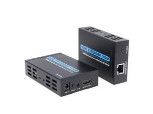 axGear HDMI Extender Over Cat5e Cat6 TCP/IP Standard With IR Receiver Repeater HDMI Through Network axGear HDMI Extender Over Cat5e Cat6 TCP/IP Standard With IR Receiver Repeater HDMI Through Network