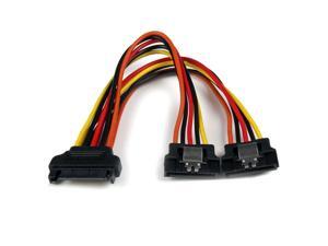 axGear SATA Power Splitter Cable 1 to 2 Adapter SATA 15Pin Power Y Converter Wire 8inch 20cm axGear SATA Power Splitter Cable 1 to 2 Adapter SATA 15Pin Power Y Converter Wire 8inch 20cm