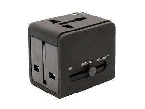 axGear Universal World Travel Plug Adapter Converter With Dual USB Charger 2A AU/US/UK/EU axGear Universal World Travel Plug Adapter Converter With Dual USB Charger 2A AU/US/UK/EU