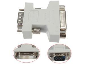 axGear VGA to DVI Adapter VGA Male to Female DVI-D Dual Link 24+1 M/F Converter axGear VGA to DVI Adapter VGA Male to Female DVI-D Dual Link 24+1 M/F Converter