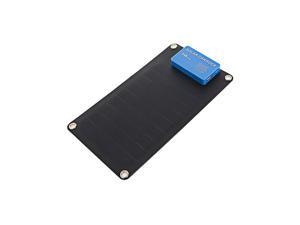 axGear Solar USB Charger Panel 5W 1A 2600mAh Power Bank Battery Charging Pad Portable