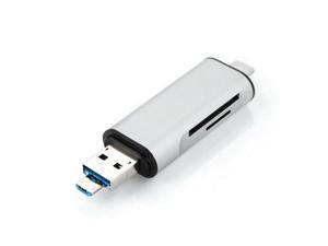 axGear USB-C USB Micro USB Card Reader Type C USB 3.1 Read MicroSD SD for Phone PC Macbook axGear USB-C USB Micro USB Card Reader Type C USB 3.1 Read MicroSD SD for Phone PC Macbook