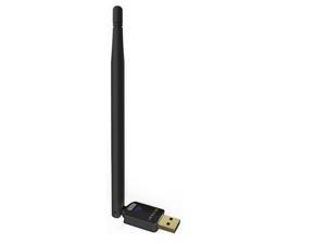 axGear USB Wireless N Network Adapter Cordless Ethernet Network WiFi Card 150Mbps w/ 6 dbi Antenna