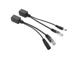 axGear Passive PoE Injector & Splitter Kit Power Over Ethernet Cable Adapter 5V 12V 24V 48V