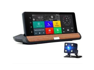 axGear Car Cam Dual Dash Camera Driving Recorder GPS Navigation 7 In LCD Android WiFi axGear Car Cam Dual Dash Camera Driving Recorder GPS Navigation 7 In LCD Android WiFi