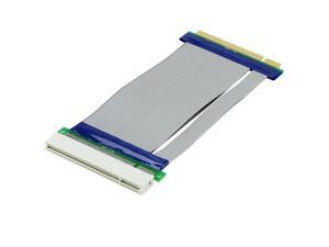axGear PCI Extension Cable PCI Riser Card Extender Flexible Ribbon Wire Male to Female M/F axGear PCI Extension Cable PCI Riser Card Extender Flexible Ribbon Wire Male to Female M/F