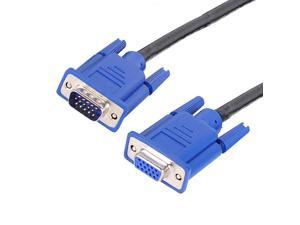 axGear VGA Male to Female Extension Cable Video LED Monitor Wire M-F 6Ft 1.8M