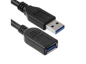 axGear USB 3.0 Extension Cable Male to Female M/F 10Ft 3M Super Speed Data Wire Cord
