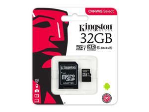 axGear Kingston 32GB Micro SD Memory Card 32G SDHC Class 10 UHS-I TF w/ SD Adapter 32 GB
