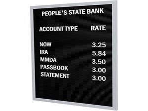 Open Face Changeable Wall Mounted Letter Board Size: 24" H x 18" W x 0.56" D Open Face Changeable Wall Mounted Letter Board Size: 24" H x 18" W x 0.56" D