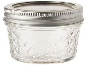 Ball 4-Ounce Quilted Crystal Jelly Jars with Lids and Bands, Set of 12 - 2 Pack (Total 24 Jars) Ball 4-Ounce Quilted Crystal Jelly Jars with Lids and Bands, Set of 12 - 2 Pack (Total 24 Jars)