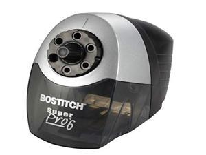 Bostitch SuperPro 6 Commercial Electric Pencil Sharpener, 6-Holes, Black/Silver (EPS12HC) Bostitch SuperPro 6 Commercial Electric Pencil Sharpener, 6-Holes, Black/Silver (EPS12HC)
