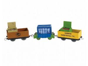 Thomas The Train: TrackMaster Brendam Shipping Co. Cargo Cars Thomas The Train: TrackMaster Brendam Shipping Co. Cargo Cars
