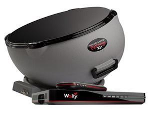 Winegard Pathway X2 PA6002R Satellite TV Antenna and DISH Wally Receiver Bundle (Dual Arc, 2 TV Viewing) Winegard Pathway X2 PA6002R Satellite TV Antenna and DISH Wally Receiver Bundle (Dual Arc, 2 TV Viewing)