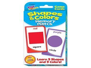 TREND ENTERPRISES INC. T-24007 CHALLENGE CARDS COLORS AND SHAPE TREND ENTERPRISES INC. T-24007 CHALLENGE CARDS COLORS AND SHAPE