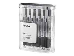 TUL GL1 Gel Pen Retractable Needle Point Fine 0.5mm, Black 12pk TUL GL1 Gel Pen Retractable Needle Point Fine 0.5mm, Black 12pk