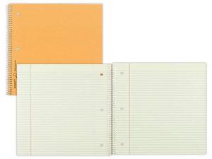 Rediform Notebook 1 Sub 80 Shts College/Margin 11"x8-7/8" Brown 33068 Rediform Notebook 1 Sub 80 Shts College/Margin 11"x8-7/8" Brown 33068