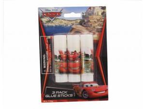 Licensed Disney Cars 3pk Glue Stick Licensed Disney Cars 3pk Glue Stick