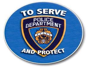 Police To Serve and Protect Stone Auto Car Coaster (1) Police To Serve and Protect Stone Auto Car Coaster (1)