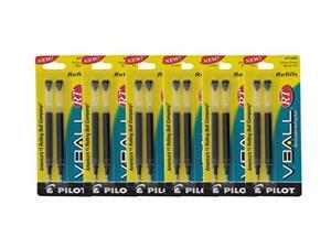 Pilot VBall RT Liquid Ink Retractable Rolling Ball Pen Refills, Extra Fine Point, Black Ink, Pack of 12 Pilot VBall RT Liquid Ink Retractable Rolling Ball Pen Refills, Extra Fine Point, Black Ink, Pack of 12