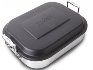 All-Clad 59946 Stainless Steel Lasagna Pan with Lid Specialty Cookware, 14.5 by 11.75 by 2.5-Inch, Silver All-Clad 59946 Stainless Steel Lasagna Pan with Lid Specialty Cookware, 14.5 by 11.75 by 2.5-Inch, Silver
