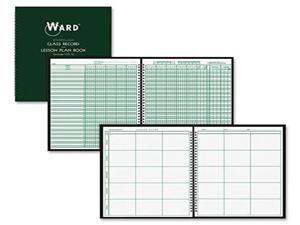Ward 91016 Combination Record & Plan Book, 9-10 Weeks, 6 Periods/Day, 11 x 8-1/2 Ward 91016 Combination Record & Plan Book, 9-10 Weeks, 6 Periods/Day, 11 x 8-1/2