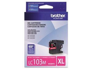 Brother Lc103M, Lc-103M, Innobella High-Yield Ink, 600 Page-Yield, Magenta, Case of 2
