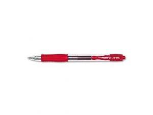 Pilot : G2 Retractable Gel Ink Roller Ball Pen, Red Ink, Extra Fine -:- Sold as 2 Packs of - 12 - / - Total of 24 Each Pilot : G2 Retractable Gel Ink Roller Ball Pen, Red Ink, Extra Fine -:- Sold as 2 Packs of - 12 - / - Total of 24 Each