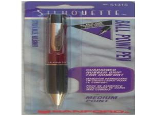 Sanford Silhouette Burgundy Ballpoint Pen Sanford Silhouette Burgundy Ballpoint Pen