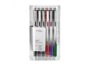 TUL Retractable Gel Pens 0.5 mm Fine Point, Assorted 12/pk TUL Retractable Gel Pens 0.5 mm Fine Point, Assorted 12/pk