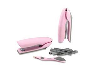 Bostitch Velvet No-Jam Stapler Value Kit, Includes Staples and Magnetic Staple Remover, Pink (B326-PP-VLT-PNK) Bostitch Velvet No-Jam Stapler Value Kit, Includes Staples and Magnetic Staple Remover, Pink (B326-PP-VLT-PNK)