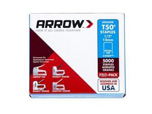 Arrow Fastener 508IP Genuine T50 1/2-Inch Staples, 5,000-Pack Arrow Fastener 508IP Genuine T50 1/2-Inch Staples, 5,000-Pack