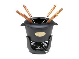 Norpro Cast Iron 10 Piece Fondue Set Norpro Cast Iron 10 Piece Fondue Set