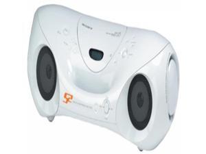 Sony ZS-XN30 Multi-Codec S2 Sports CD/Tuner Boombox (White) Sony ZS-XN30 Multi-Codec S2 Sports CD/Tuner Boombox (White)