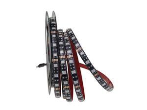 RGB LED Strip Lights 5050 300 SMD Waterproof Black PCB 16.4ft Flexible LED Tape Light 60 LEDs/M 5M Rope Lights Enhance to 3M VHB Tape for Home, Festival, Wedding Party Decor RGB LED Strip Lights 5050 300 SMD Waterproof Black PCB 16.4ft Flexible LED Tape Light 60 LEDs/M 5M Rope Lights Enhance to 3M VHB Tape for Home, Festival, Wedding Party Decor